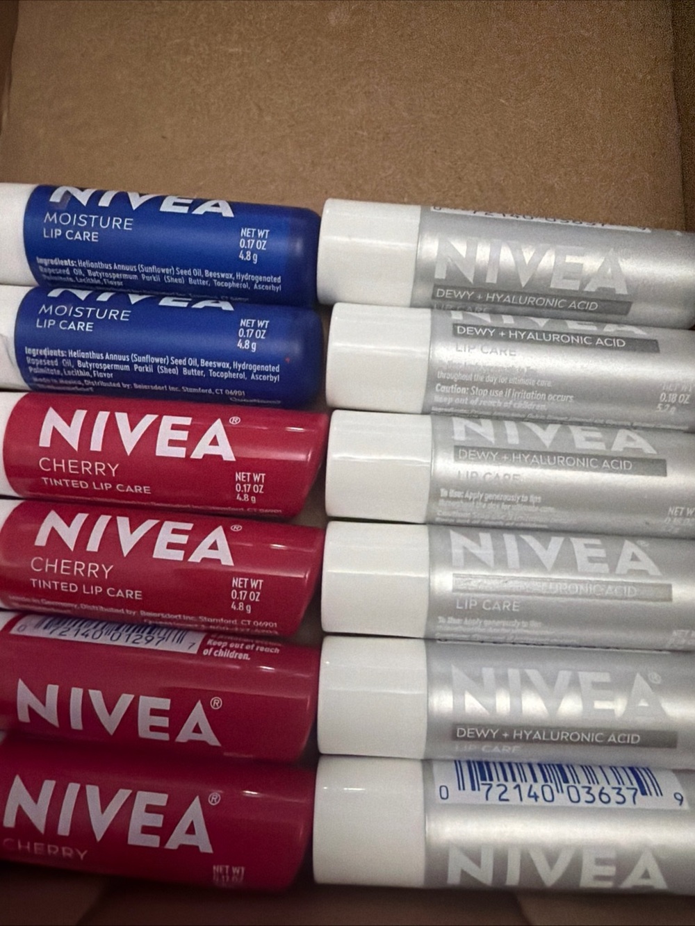 12 ~ Nivea lip balm